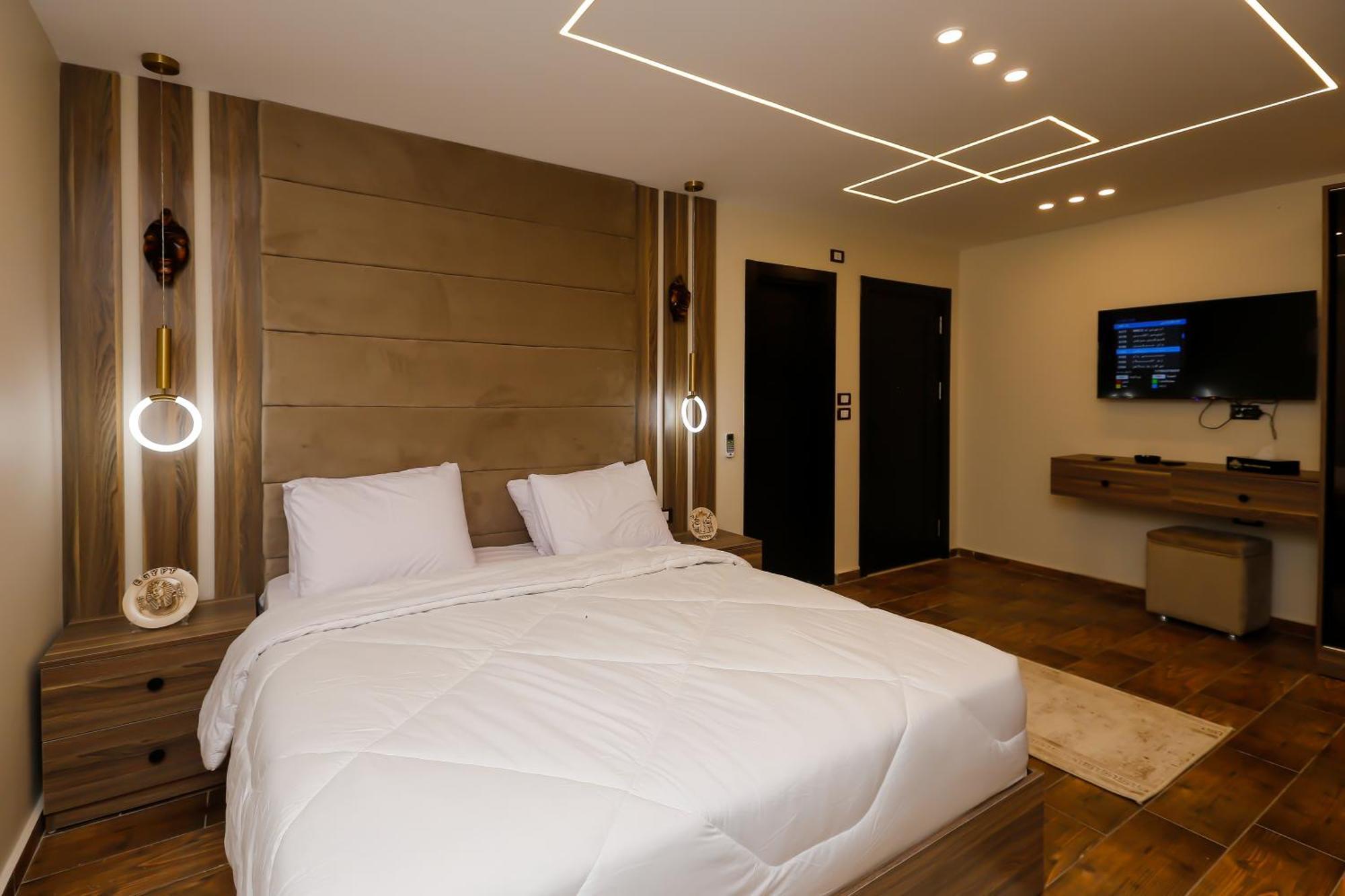 Imperial Pyramids Heights View Bed and Breakfast Nazlet el-Sîsi Eksteriør billede